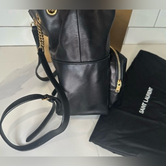 Saint Laurent Jamie Leather Backpack🔥 - Picture 9 of 12